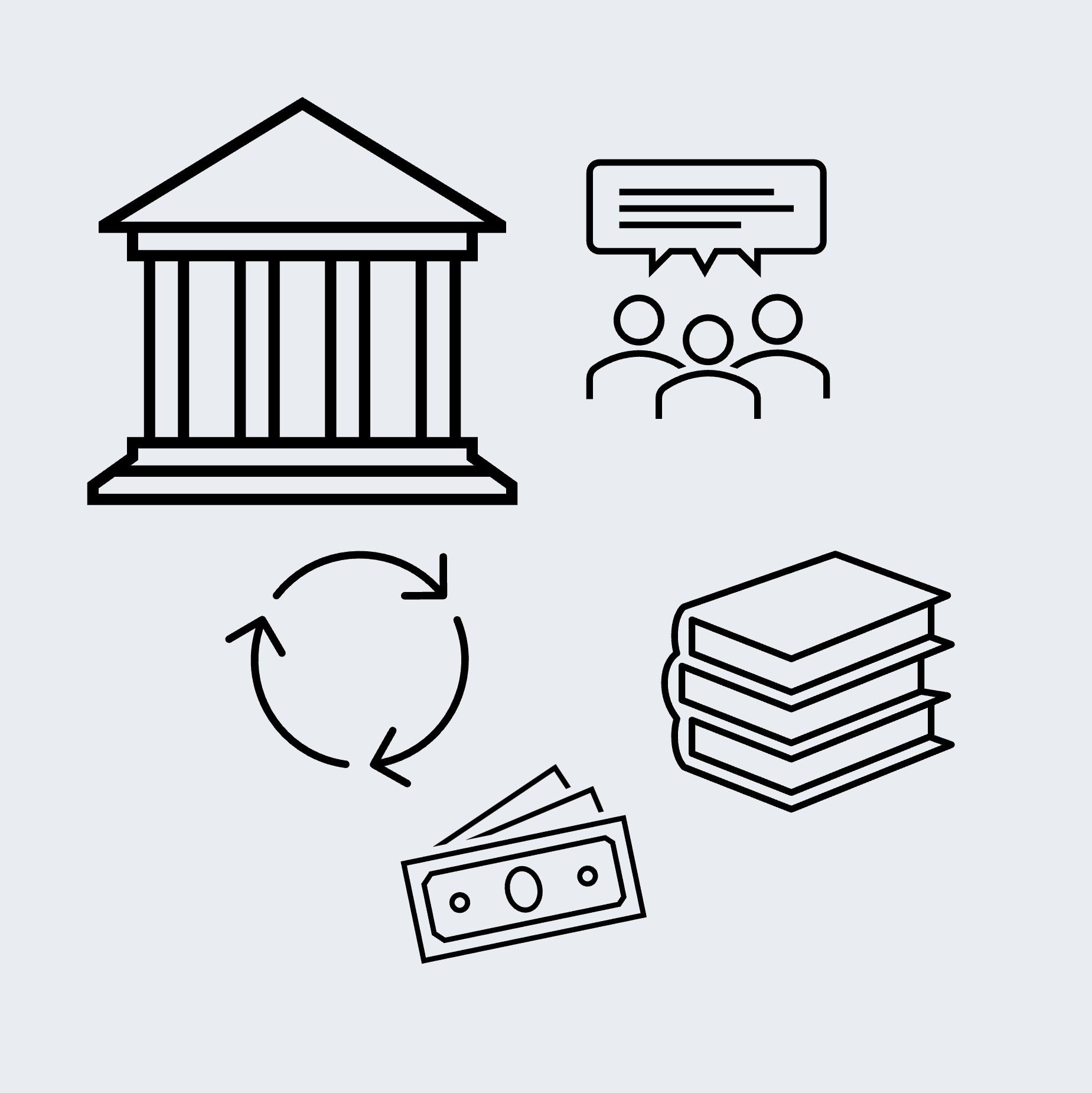 Symbole zur Demokratiebildung