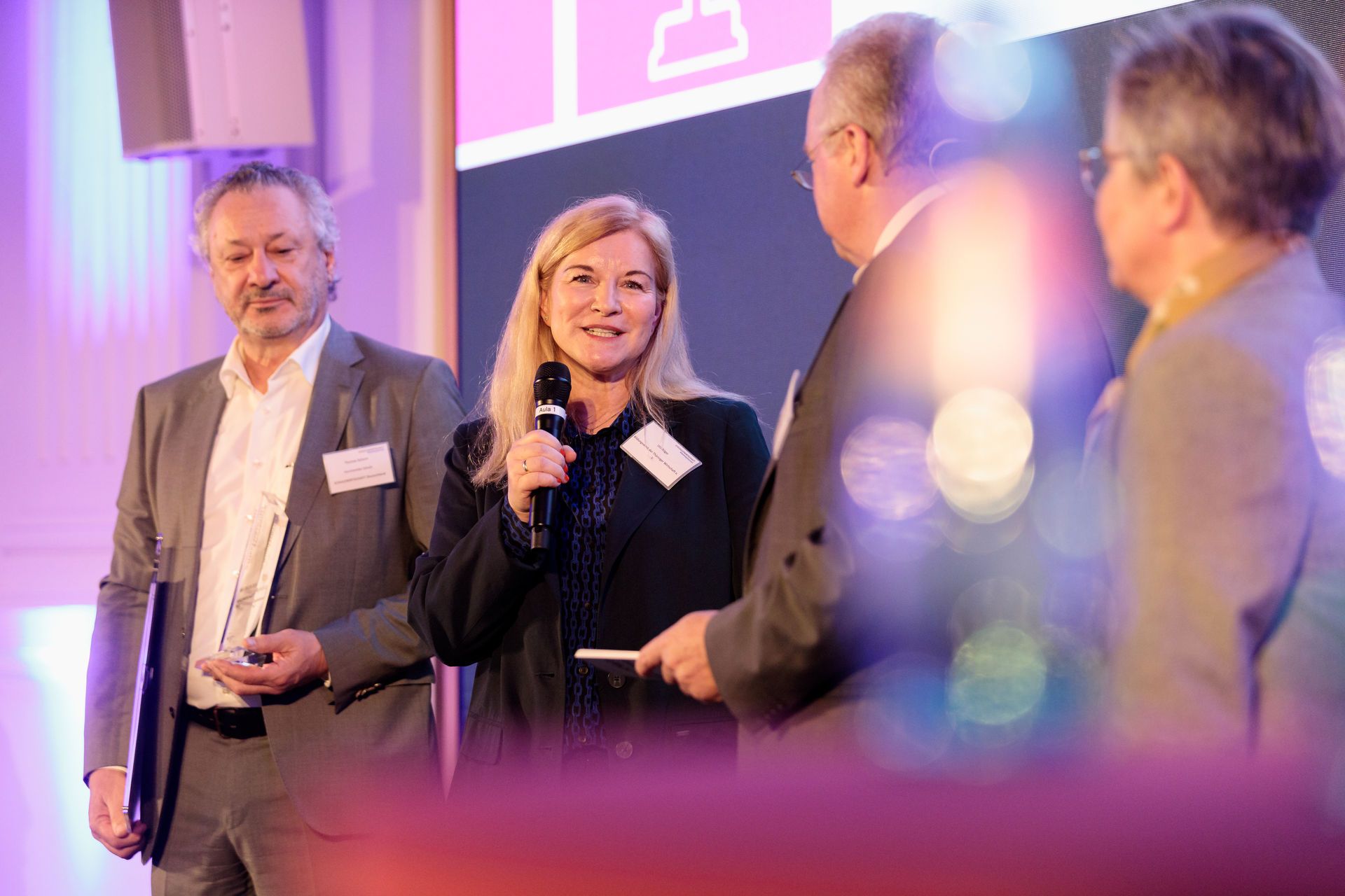 Siegerehrung auf der SCHULEWIRTSCHAFT-Preisverleihung 2024